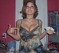 People & Humanity: breasts cleavage girl