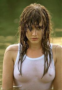 People & Humanity: wet girl