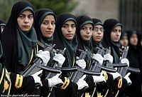 People & Humanity: girl in a military