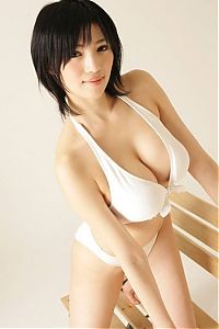 People & Humanity: asian girl with full breasts