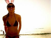 People & Humanity: sexy easter rabbit girl