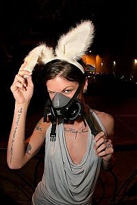 People & Humanity: sexy easter rabbit girl