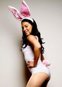 People & Humanity: sexy easter rabbit girl