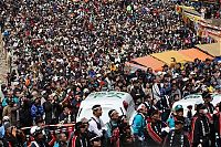 People & Humanity: Ki-otoshi ceremony, Onbashira festival, Nagano, Japan