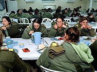 People & Humanity: army girls of israeli defense forces