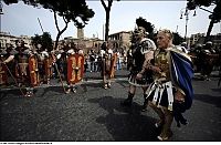 People & Humanity: Ancient rome parade, Rome, Italy