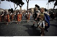 People & Humanity: Ancient rome parade, Rome, Italy