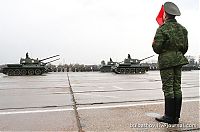 People & Humanity: Rehearsal of victory parade at Alabino shooting range