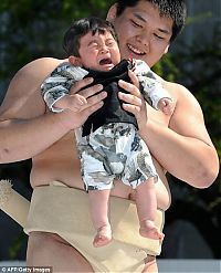 TopRq.com search results: Annual Naki Sumo (Crying Sumo) contest