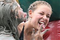 People & Humanity: dirty girls in mud