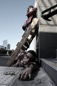 People & Humanity: Zombie Shuffle 2010, Melbourne, Australia