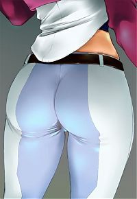 People & Humanity: young teen girl in tight pants