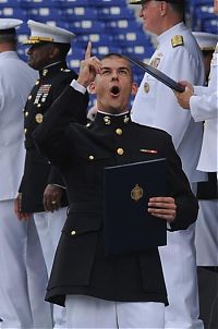 People & Humanity: Graduation Ceremony, United States Naval Academy, Annapolis, Maryland