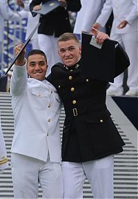 People & Humanity: Graduation Ceremony, United States Naval Academy, Annapolis, Maryland