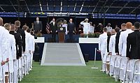 People & Humanity: Graduation Ceremony, United States Naval Academy, Annapolis, Maryland