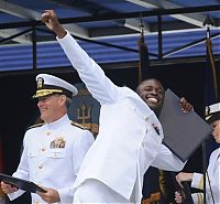 People & Humanity: Graduation Ceremony, United States Naval Academy, Annapolis, Maryland