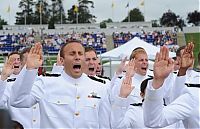 People & Humanity: Graduation Ceremony, United States Naval Academy, Annapolis, Maryland