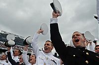 People & Humanity: Graduation Ceremony, United States Naval Academy, Annapolis, Maryland