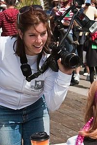 People & Humanity: girl with a camera