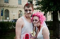 People & Humanity: Zombie wedding, Russia