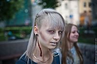 People & Humanity: Zombie wedding, Russia