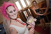 People & Humanity: Zombie wedding, Russia