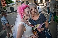 People & Humanity: Zombie wedding, Russia