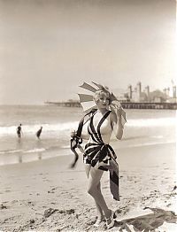 People & Humanity: History: Retro swimsuit