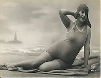 People & Humanity: History: Retro swimsuit