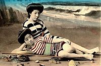 People & Humanity: History: Retro swimsuit