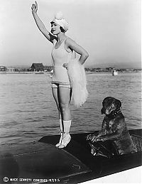 People & Humanity: History: Retro swimsuit