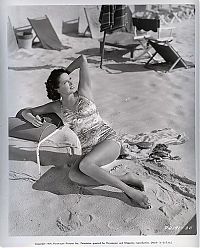 People & Humanity: History: Retro swimsuit