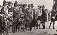 People & Humanity: History: Retro swimsuit