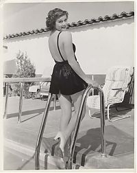 People & Humanity: History: Retro swimsuit