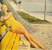 People & Humanity: History: Retro swimsuit