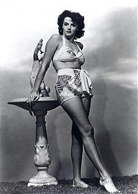 People & Humanity: History: Retro swimsuit