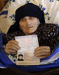 TopRq.com search results: Antisa Khvichava, 130 years old woman