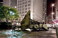 People & Humanity: Filming of Transformers 3',  Chicago, United States