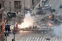 People & Humanity: Filming of Transformers 3',  Chicago, United States