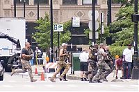 People & Humanity: Filming of Transformers 3',  Chicago, United States