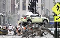 People & Humanity: Filming of Transformers 3',  Chicago, United States