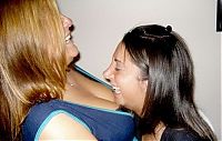 People & Humanity: girls love breasts