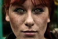 People & Humanity: freckled girl