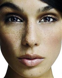 People & Humanity: freckled girl