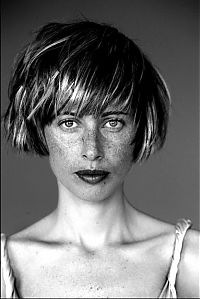 People & Humanity: freckled girl