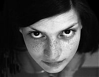 People & Humanity: freckled girl