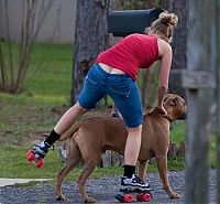 People & Humanity: buttock cleavage girl