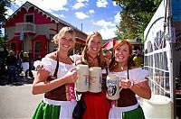 People & Humanity: Oktoberfest 2010 girls, Munich, Germany