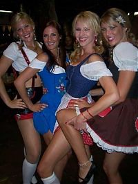 People & Humanity: Oktoberfest 2010 girls, Munich, Germany