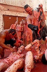 People & Humanity: La Tomatina 2010, Buñol, Valencia, Spain